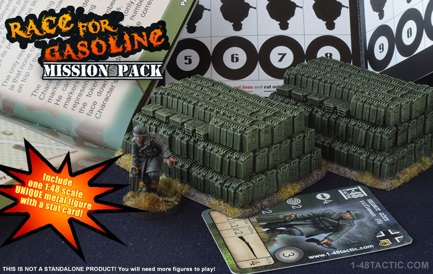 48MP01 - 1-48 TACTIC - RACE FOR GASOLINE MISSION PACK